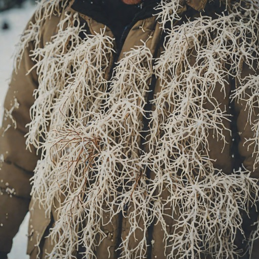 Distilled student winter coat sample